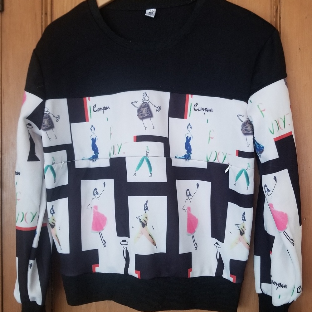 Lucky Star Fashion Girl Pullover